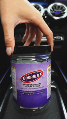 Odor Elimination Kit – 2 Treatments – Professional Molecular Odor Eliminator for Cars, Rooms, Smoke, Pet & Musty Odors